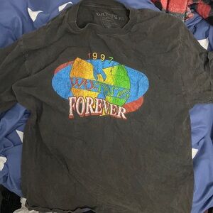 Wutang x Pacsun grey washed tee